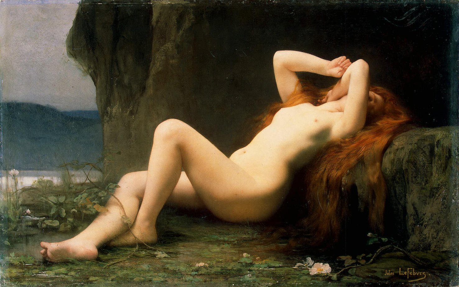 Mary Magdalene In The Cave